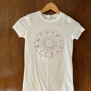 Free State White Zodiac Graphic Tee